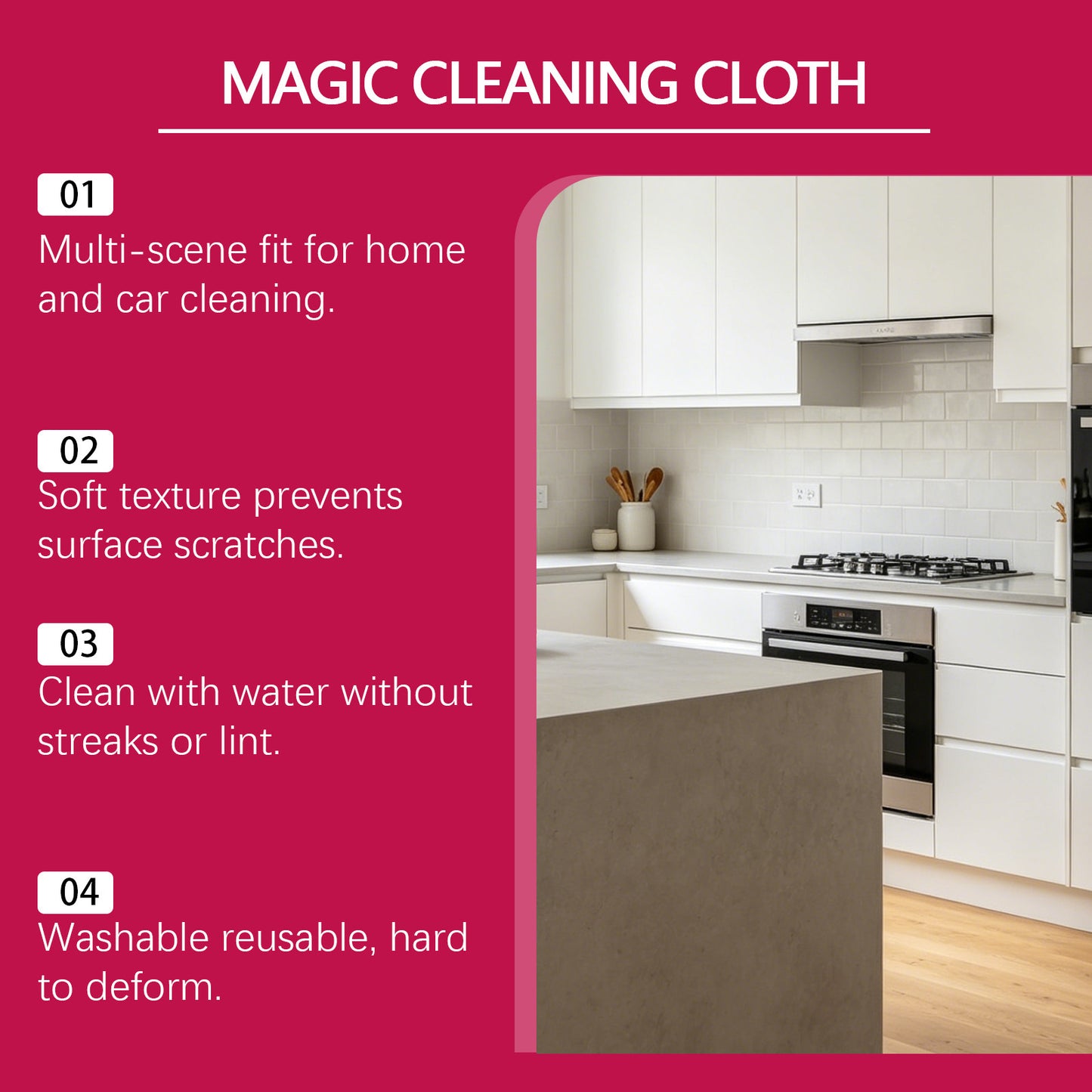 Magic Cleaning Cloth (6-Pack)