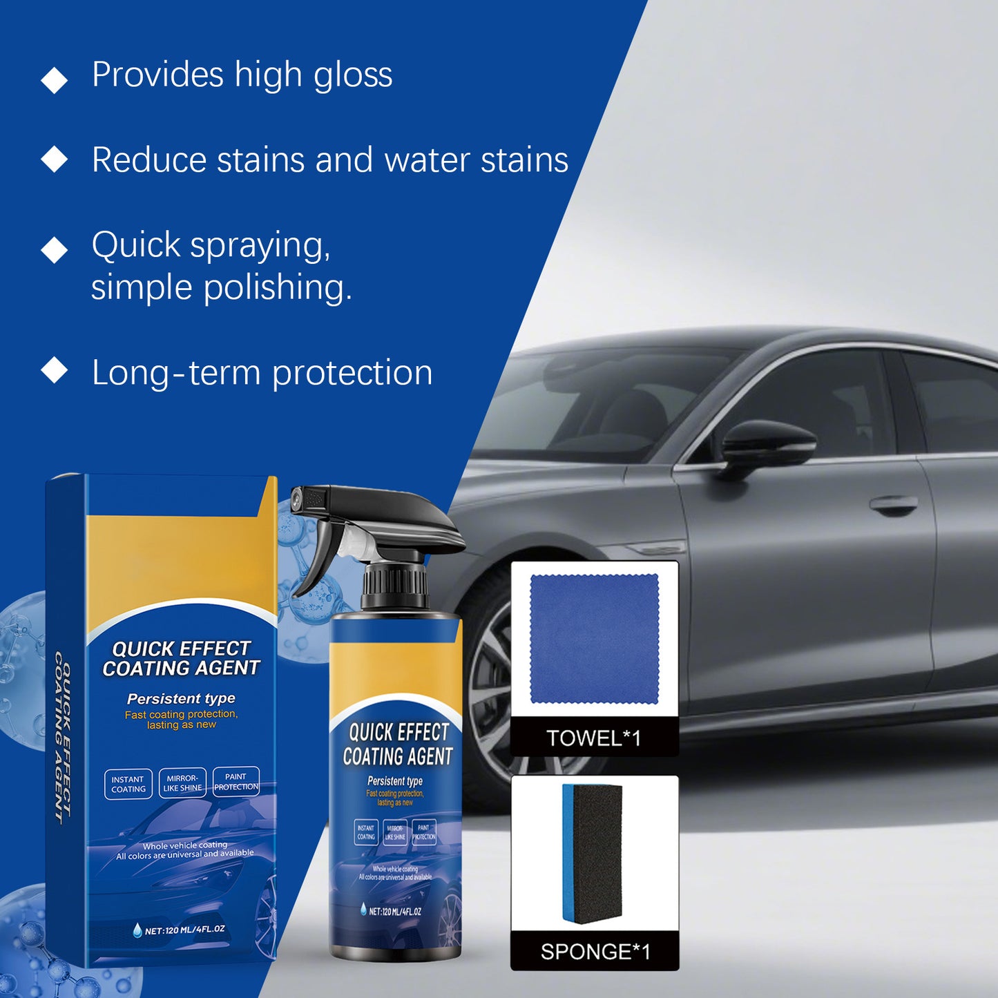 Car Paint Spray for Shine and Protection