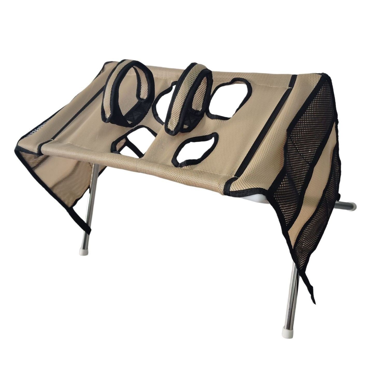 2-in-1 Foldable Pet Grooming Bed