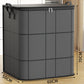 Large Capacity Storage Bin Zippered Clothes Organizer Moving Bag 🏠🧺