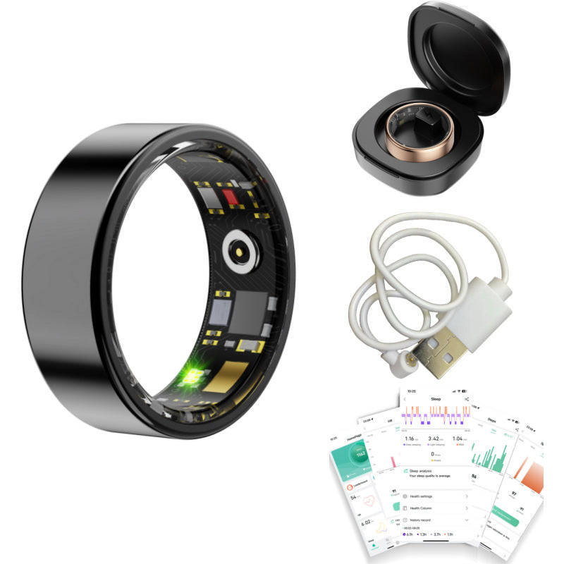 Smart Ring Health & Fitness Tracker