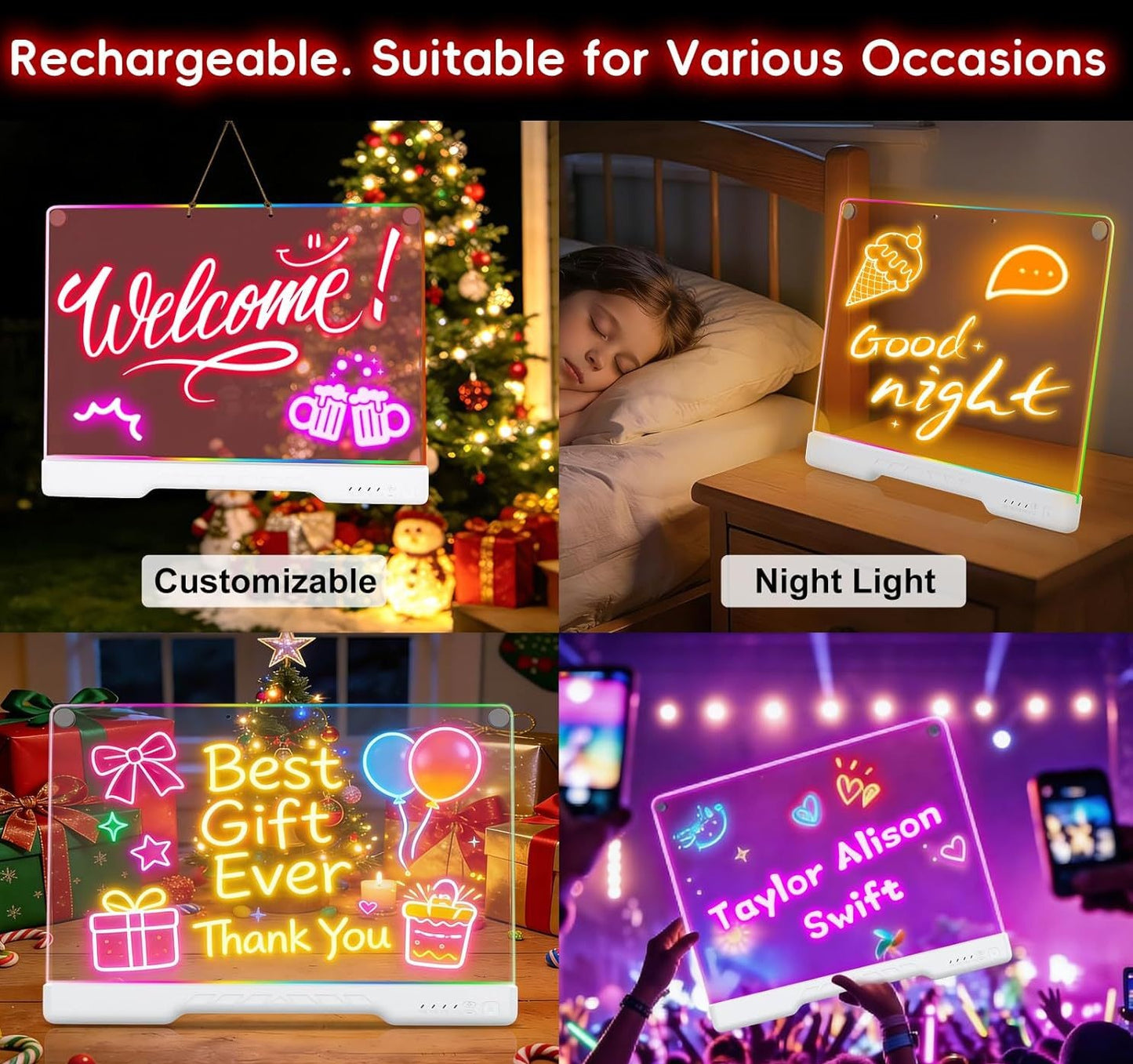 LED Drawing Board for Kids