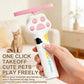 🐈6 Pcs Cat Fetch Toy Set Launcher Gun