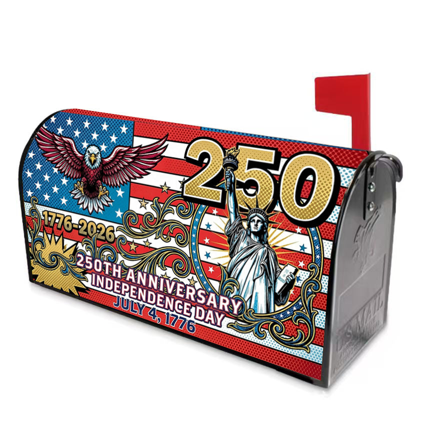 250 Anniversary USA Mailbox Covers Magnetic