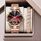 Women's Luxury Shiny Waterproof Stainless Steel Watch