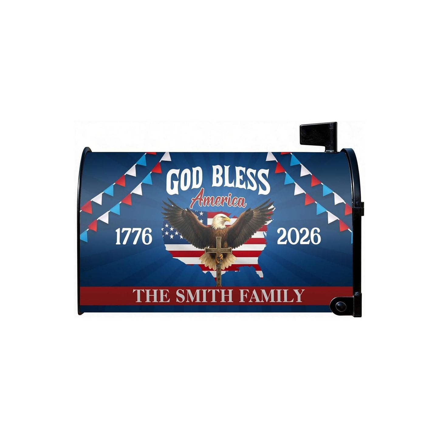 250 Anniversary USA Mailbox Covers Magnetic