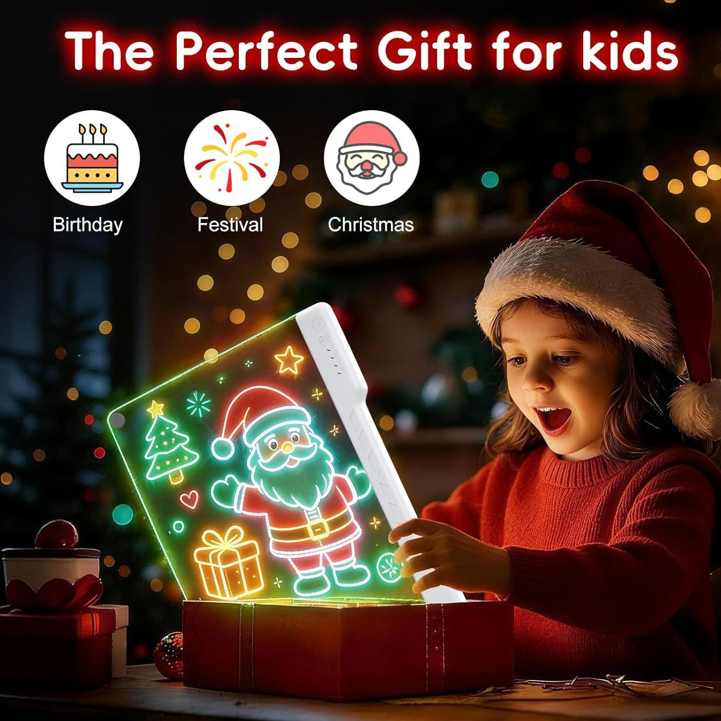 LED Drawing Board for Kids