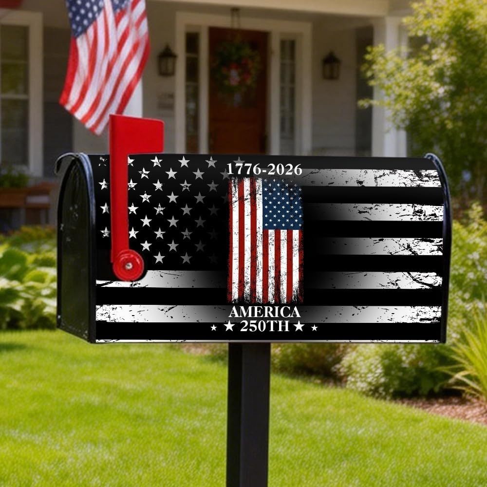 250 Anniversary USA Mailbox Covers Magnetic