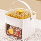 Ice Maker & Storage Bin -Instant Ice Cubes in Seconds