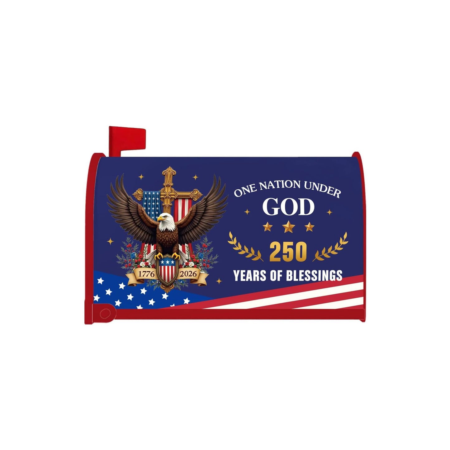 250 Anniversary USA Mailbox Covers Magnetic