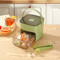 Ice Maker & Storage Bin -Instant Ice Cubes in Seconds