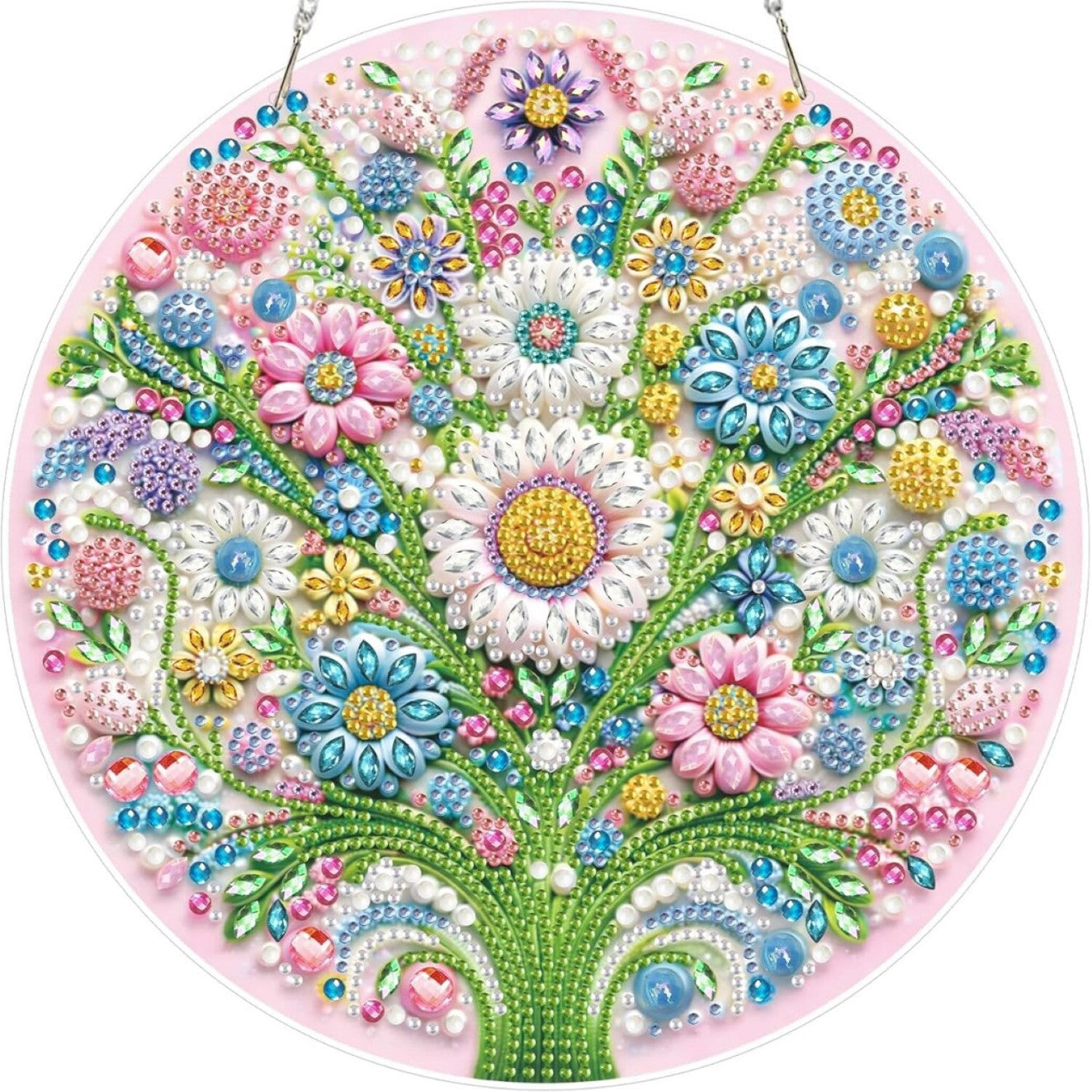 Hummingbird Diamond Art Hanging Ornament Kit