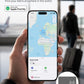 GPS Wallet Tracker Card- Work with Apple Find My