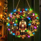 Hot Sale⛄Christmas Pearl Diamond Painting Pendant DIY Kit with LED String Lights