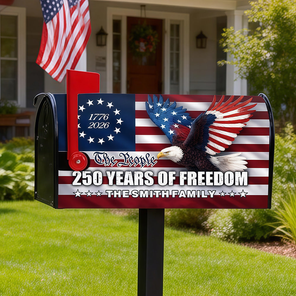 250 Anniversary USA Mailbox Covers Magnetic