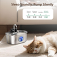 Intelligent Stainless Steel Cat Water Fountain