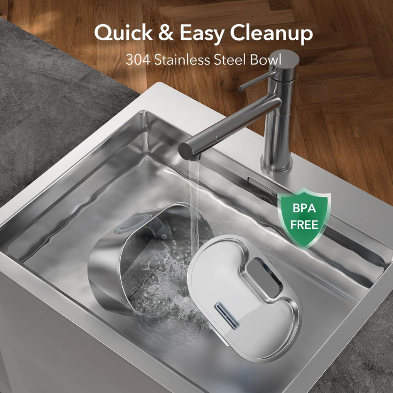 Intelligent Stainless Steel Cat Water Fountain
