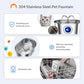 Stainless Steel Cat Water Fountain