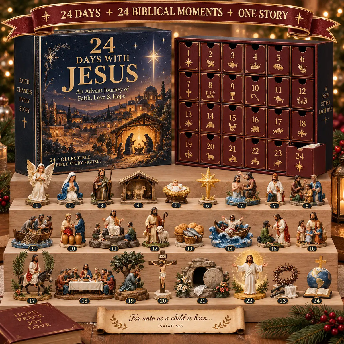 24 Days of Character Advent Clendar-One Story That Changed the World