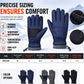 Winter Thermal Windproof Cold Resistant Touchscreen Non Slip Gloves