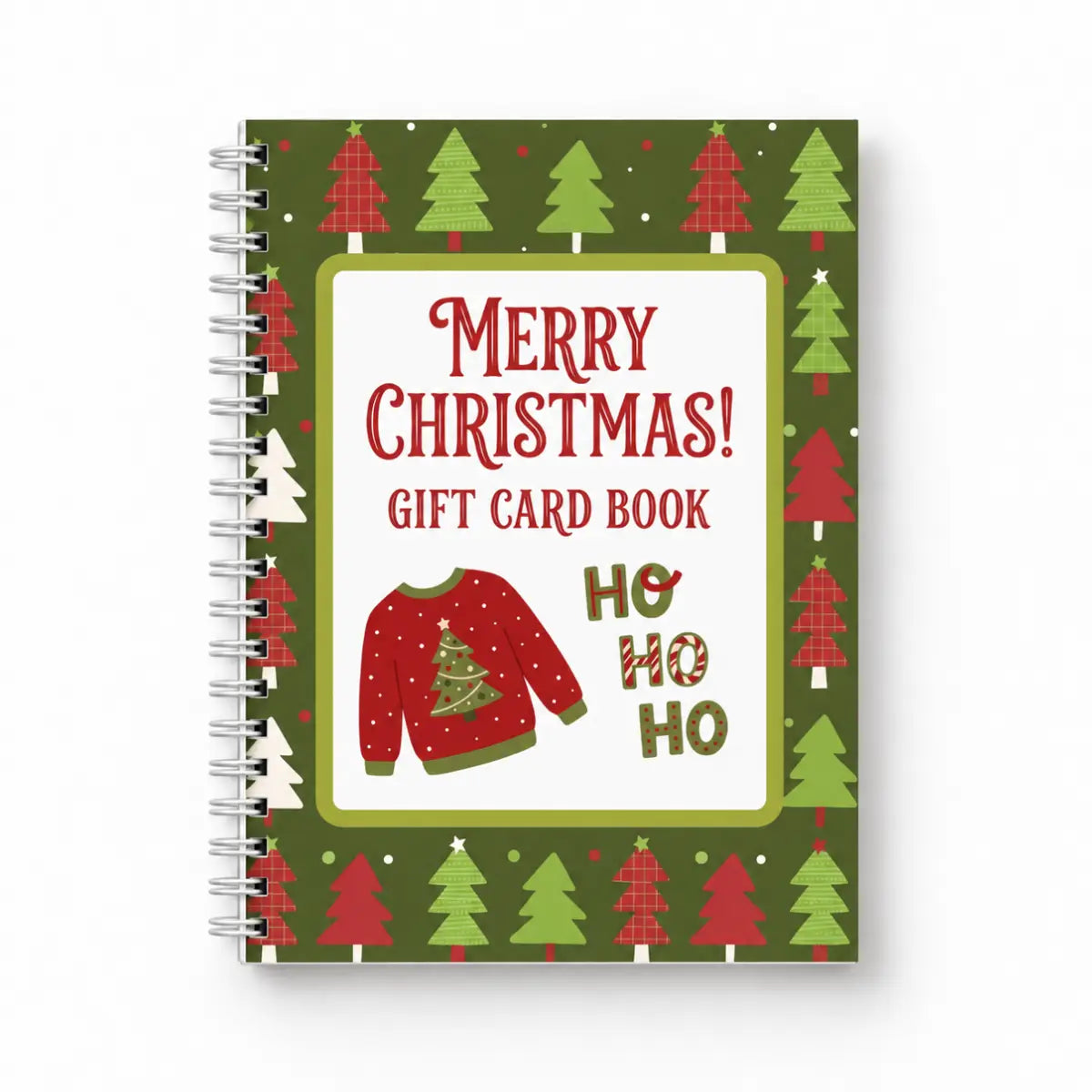 Christmas Gift Card Book