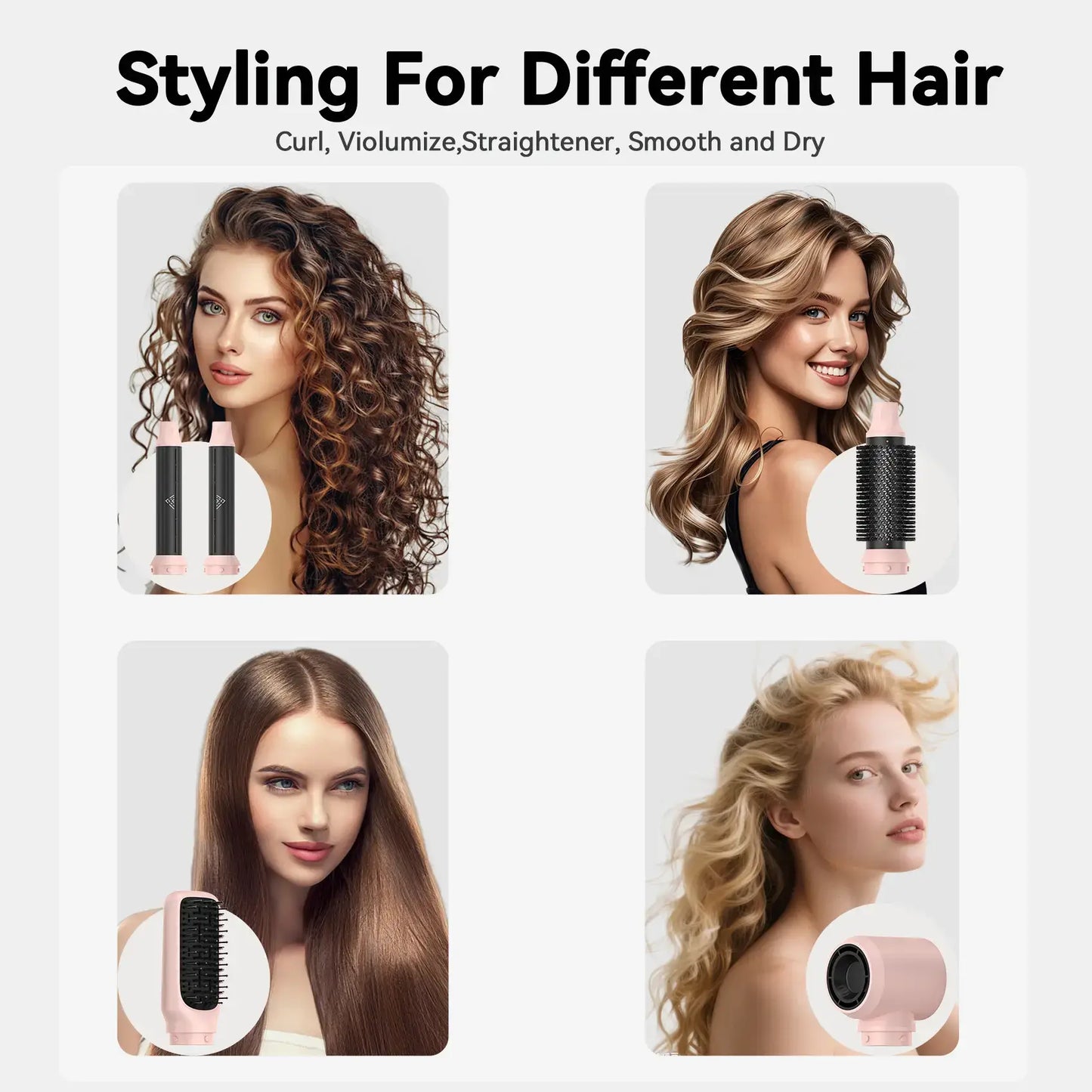 5-in-1 Hot Air Hairstyle Salon Brush