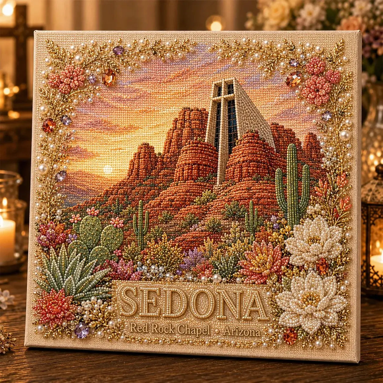Timeless American Destinations DIY Art Kit