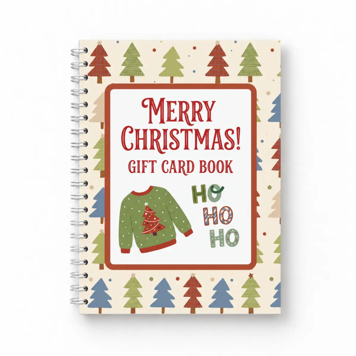Christmas Gift Card Book