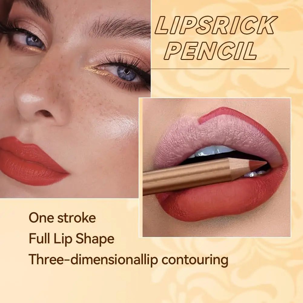 12 Pcs Matte Lip Liner Set, Blendable Lip Pencil 💋