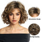 Women's Short-length High-temperature Synthetic Fiber Wig
