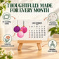 Eco-Friendly Plantable Seed Calendar 2027 Growable Calendar with Stand