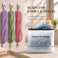 4 Pack African Net Sponge Authentic Exfoliating Washcloth