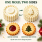 Creative Double-Ended Pastry Mold