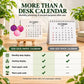 Eco-Friendly Plantable Seed Calendar 2027 Growable Calendar with Stand