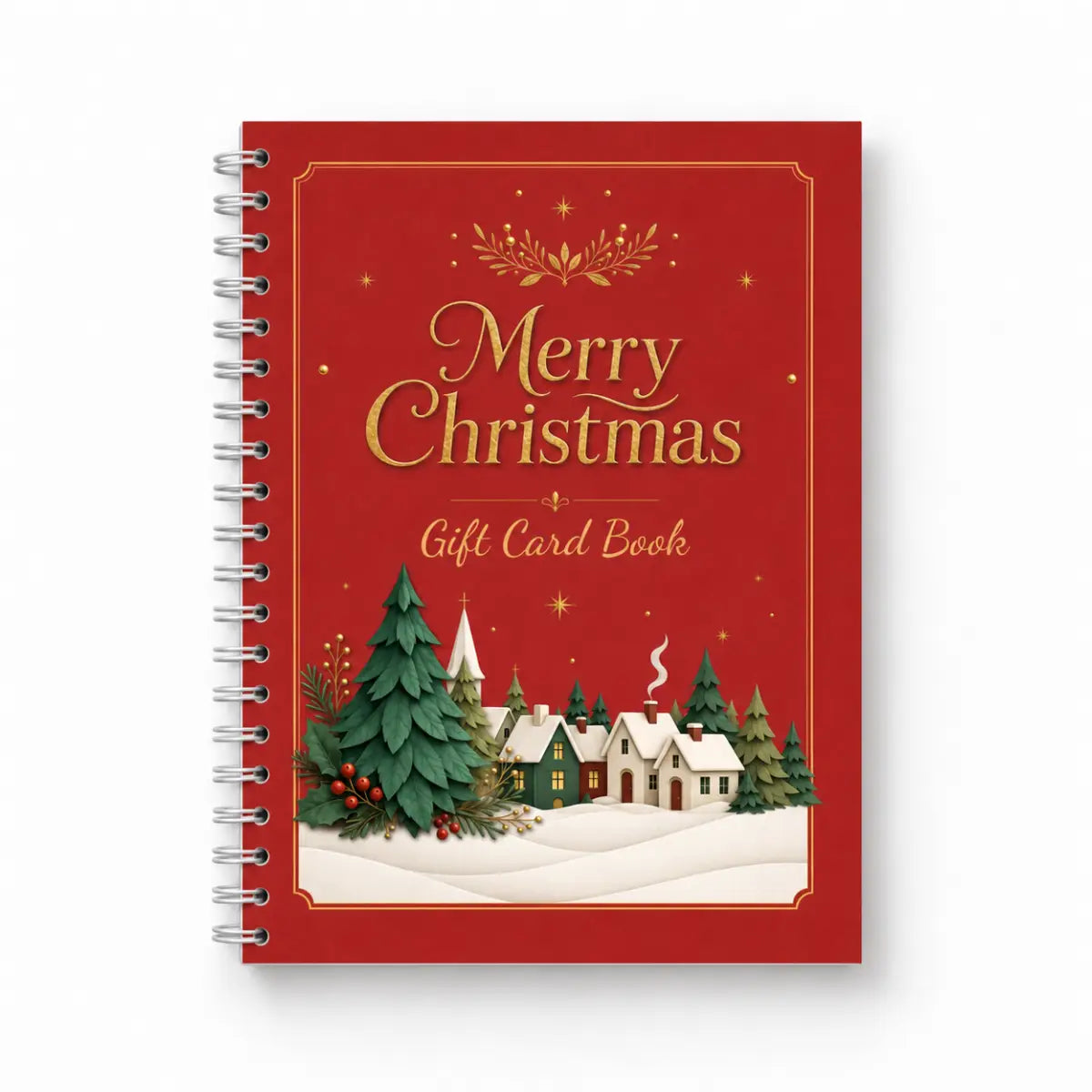 Christmas Gift Card Book