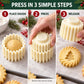 Creative Double-Ended Pastry Mold