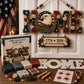 DIY Fabric Poke Art HOME Sign Kit – No-Sew Seasonal Door & Wall Hanging Craft