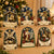6pcs DIY Merry Chrismas Diamond Painting 3D Greeting Card