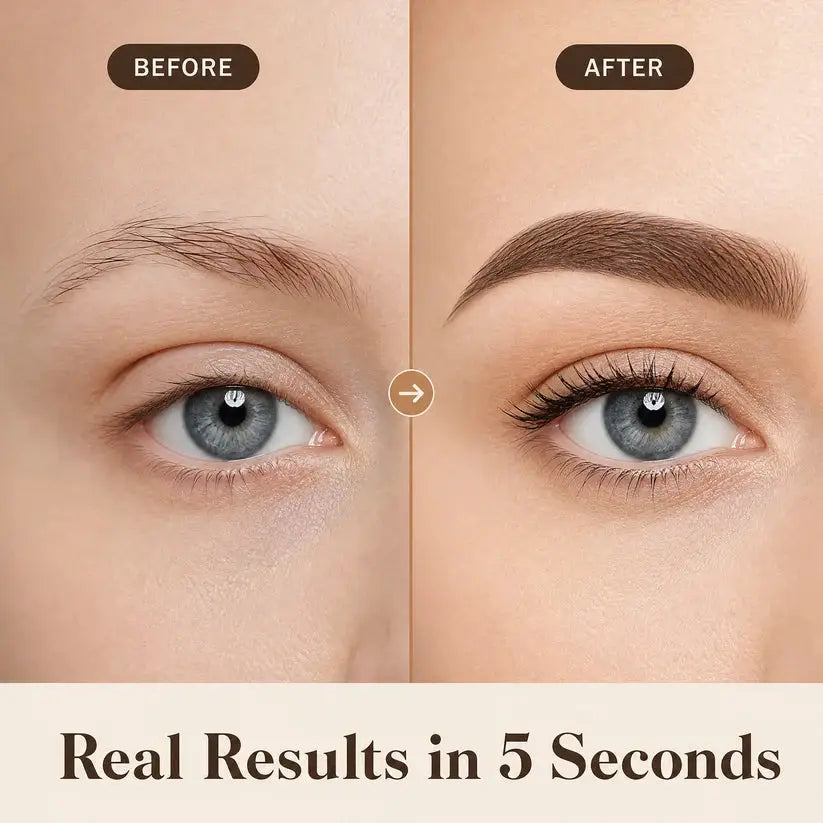 Waterproof Eyebrow Stamp Stencil Kit