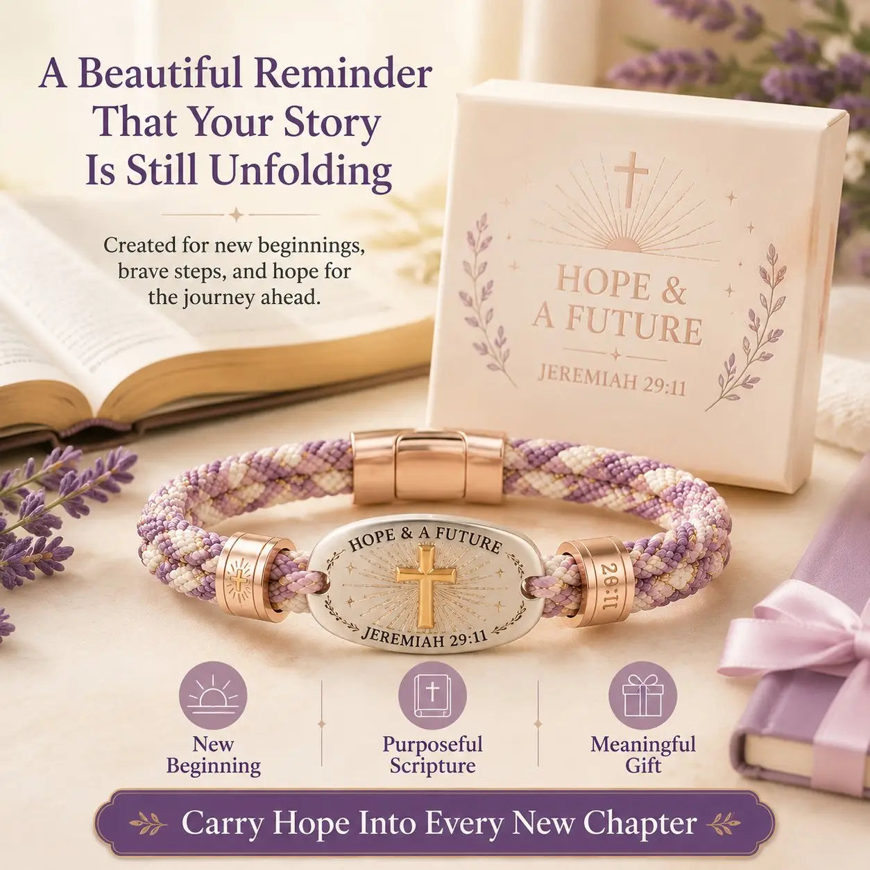 Christian Scripture Faith Bracelet Collection
