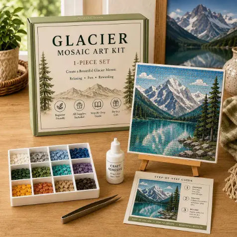 Psalms of Comfort & Strength Sea Glass Art Kit