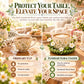 Handmade Crochet Pop Up Floral Garden Coaster
