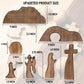 Wooden Christmas Nativity Scene Figurines with Manger