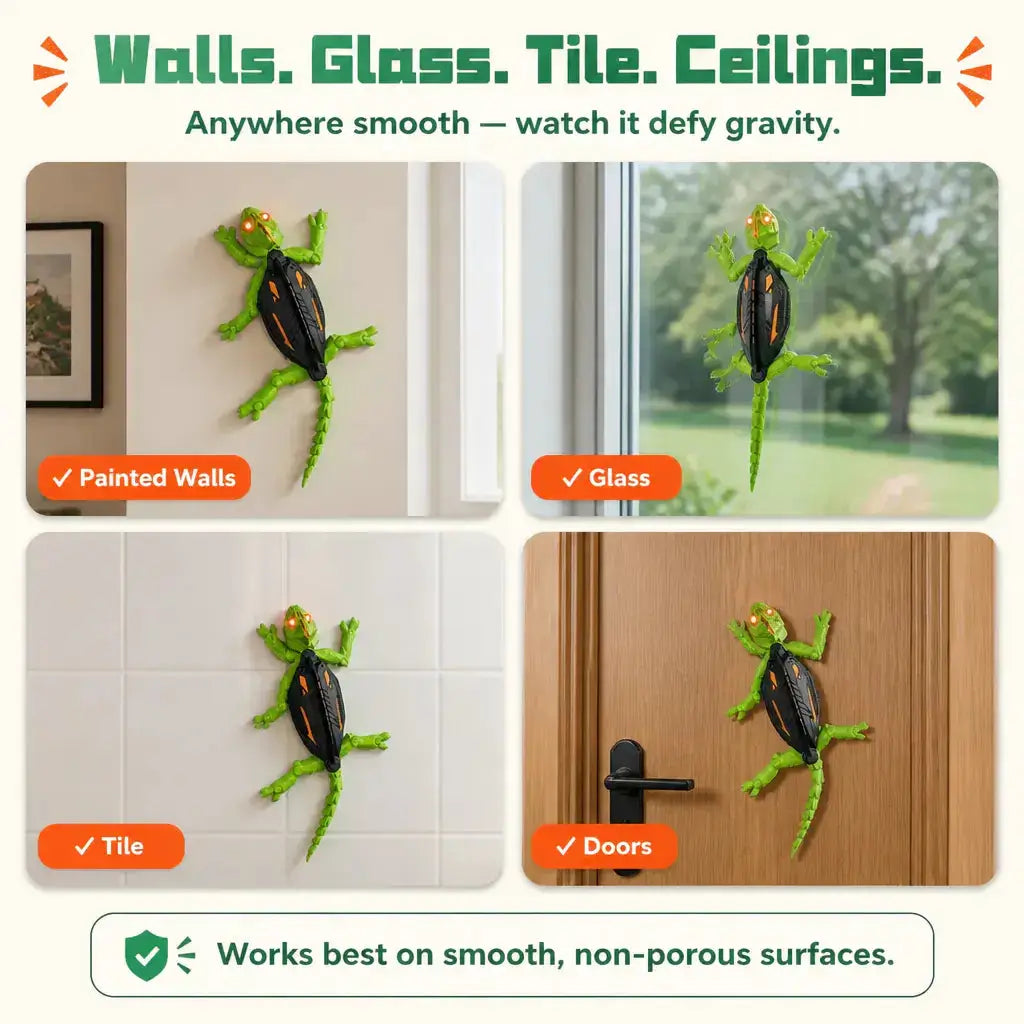 Remote Control Climbing Gecko Toy