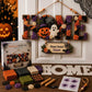 DIY Fabric Poke Art HOME Sign Kit – No-Sew Seasonal Door & Wall Hanging Craft