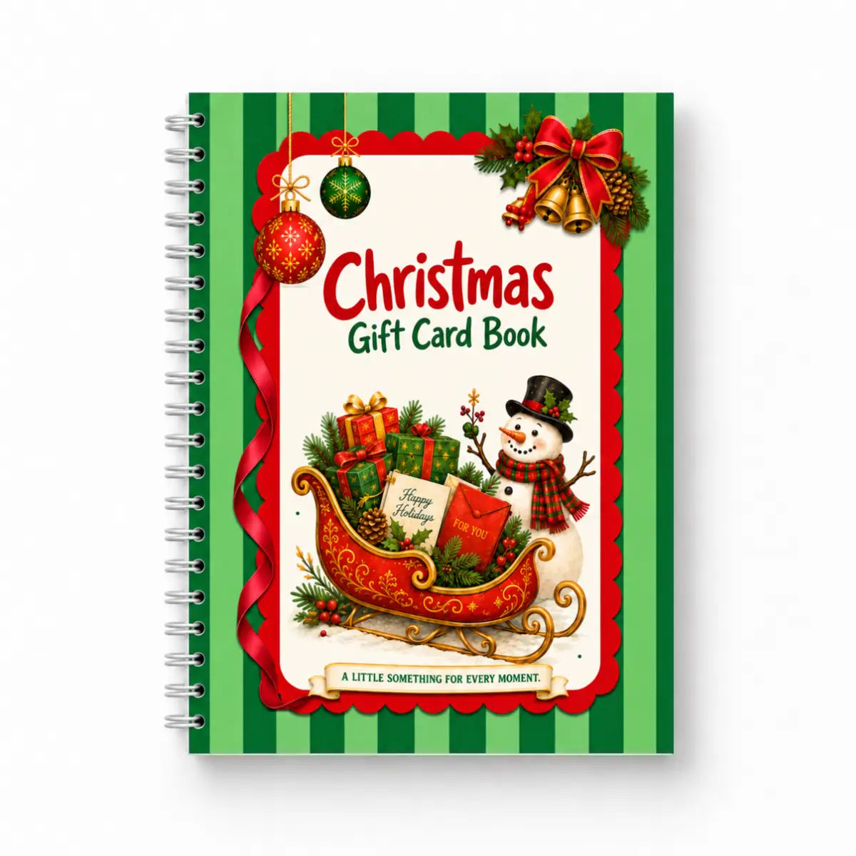 Christmas Gift Card Book