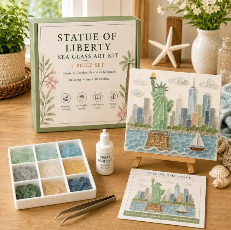 Psalms of Comfort & Strength Sea Glass Art Kit