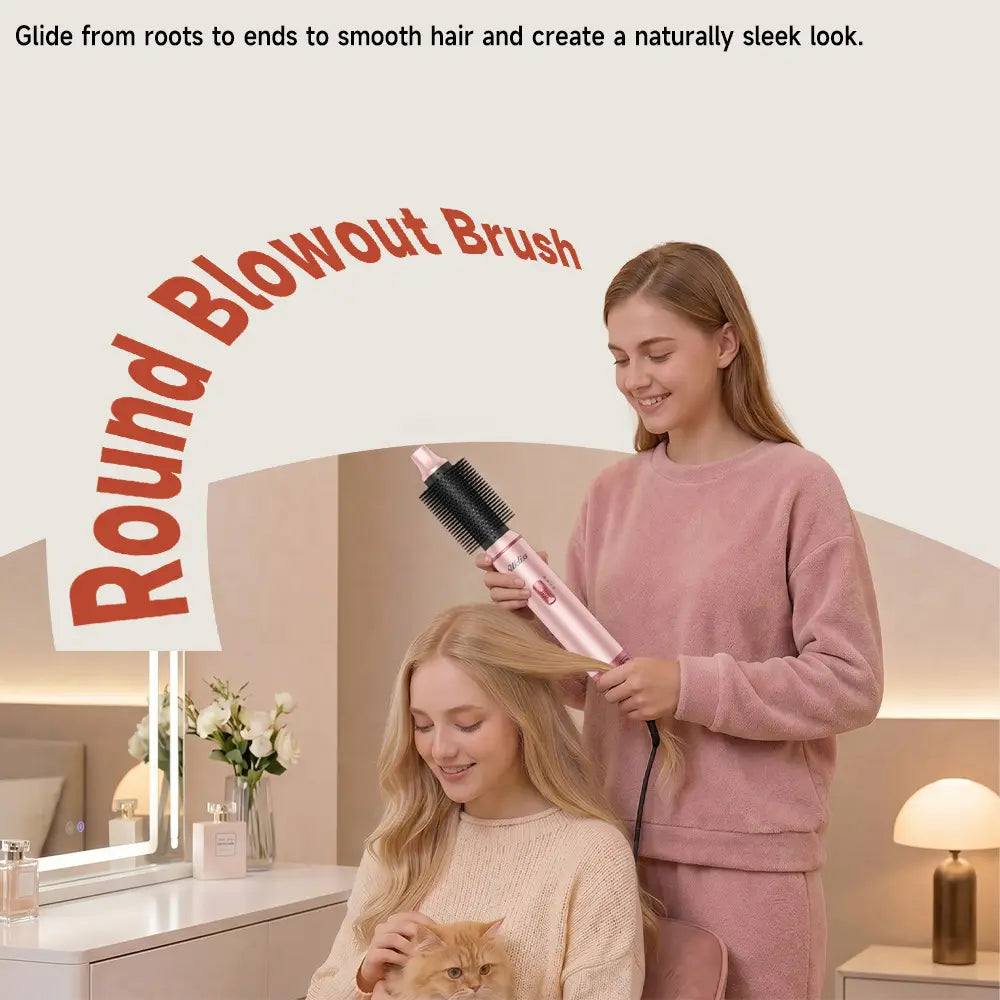5-in-1 Hot Air Hairstyle Salon Brush