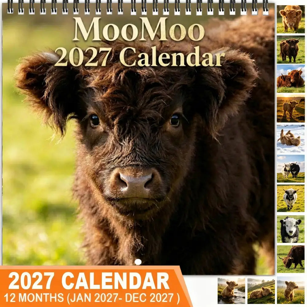 2027 Funny Wall Calendar