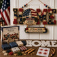 DIY Fabric Poke Art HOME Sign Kit – No-Sew Seasonal Door & Wall Hanging Craft